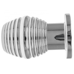 Generique Plug Tunnel en métal Thread Hollow L 7 x 4.8cm